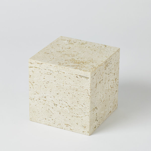 Studio A Travertine Cube RiserSm & Reviews Wayfair